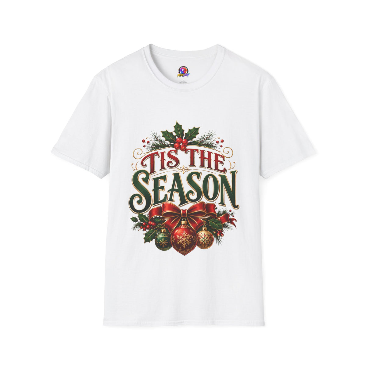 T-Shirt — 'Tis The Season' Christmas Holiday Graphic Tee