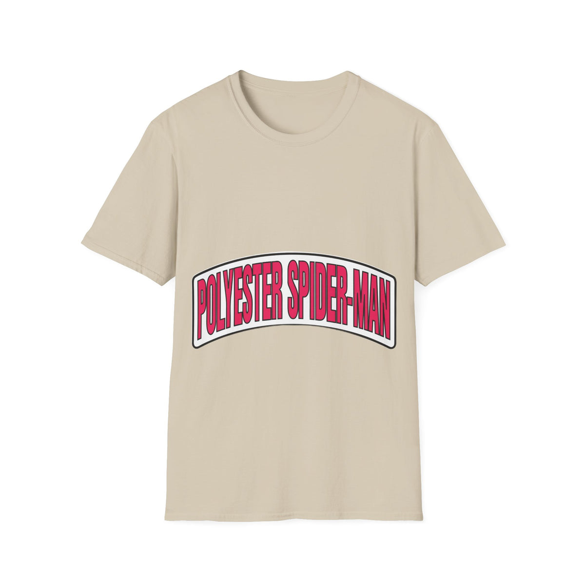Polyester Spider-Man Retro Arch Tee - Funny Superhero Comic Graphic T-Shirt - Trending Now - September 2026