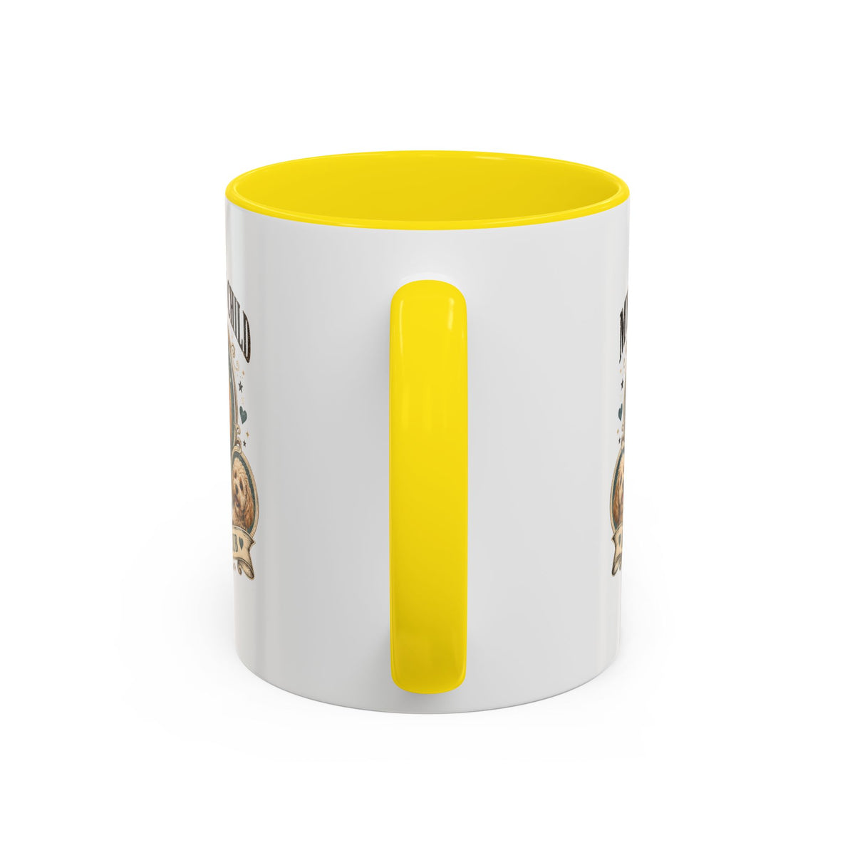 Milo Bailey Dog Dad Mom Dog Mom Coffee Mug – “My Favorite Child” Cute Paw Print Accent Mug