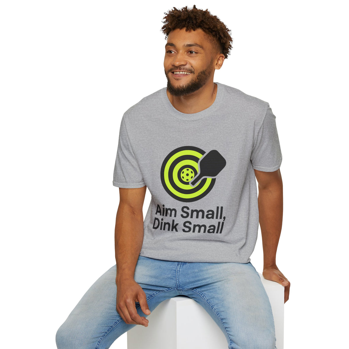 Neon Target Logo T‑Shirt — Minimalist Retro Gamer Graphic Tee - Trending Now - August 2026