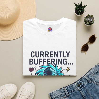 Currently Buffering T-Shirt — Funny Aquarius Zodiac Tee