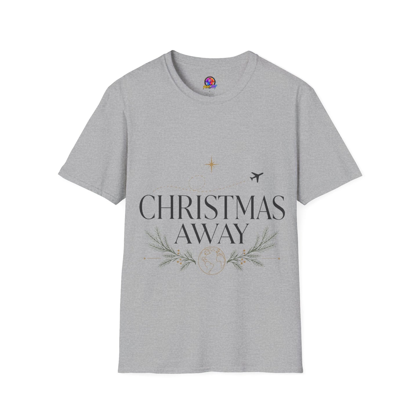 Christmas Away T-Shirt — Holiday Travel Graphic Tee