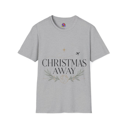 Christmas Away T-Shirt — Holiday Travel Graphic Tee