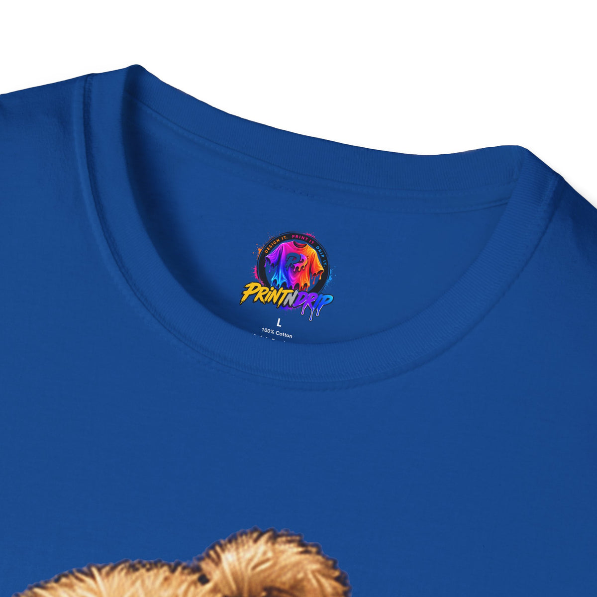 Childhood Cancer Awareness Teddy T-Shirt — "Stronger Brighter Kinder Braver"