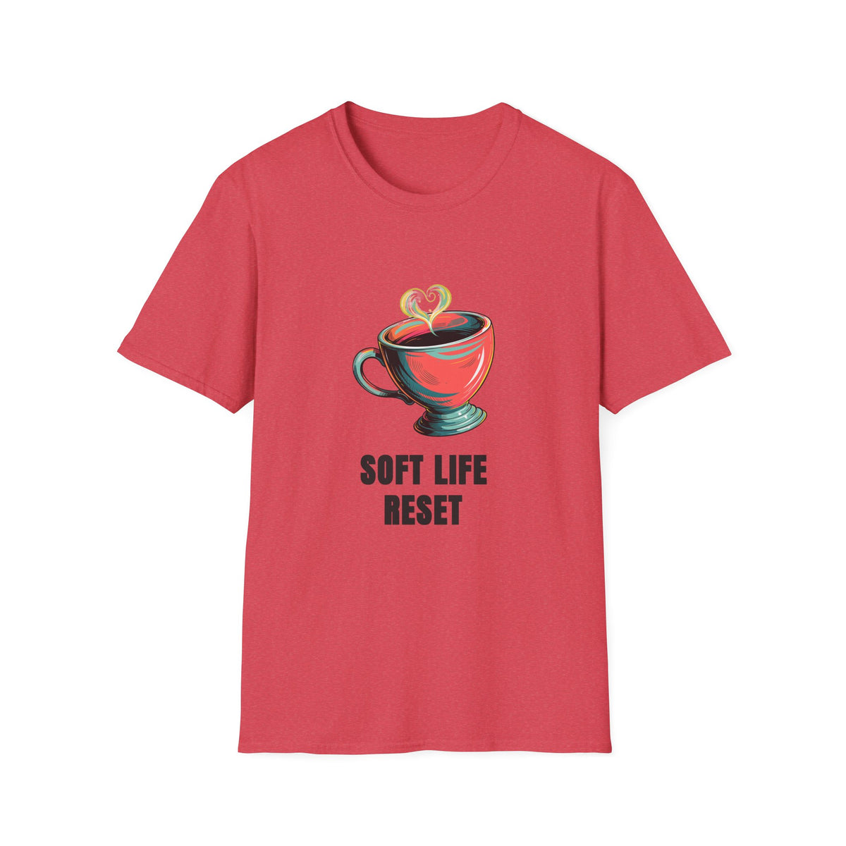Soft Life Reset T‑Shirt — Coffee Cup Graphic Tee - Trending Now - August 2026