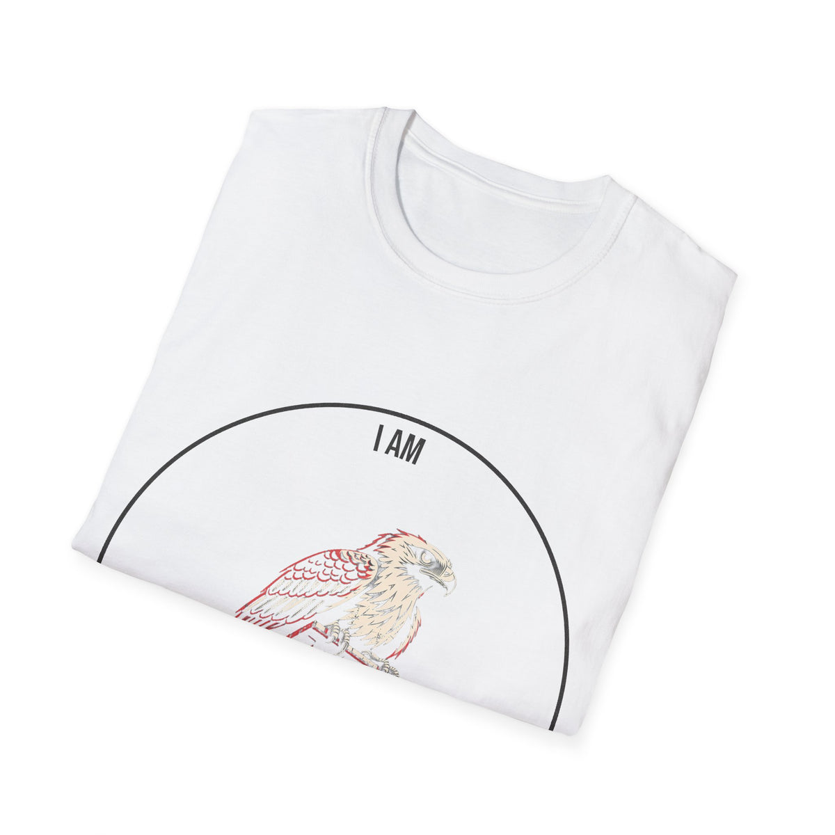 "I Am My Perimeter" Guard Tower Graphic Tee - Aesthetic Ironic Quote White T-Shirt - Trending Now - September 2026