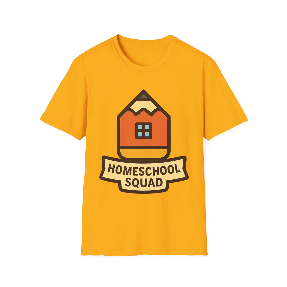 "Homeschool Squad" Cute School Emblem Tee | Homeschooling Teacher T-Shirt - Trending Now - September 2026