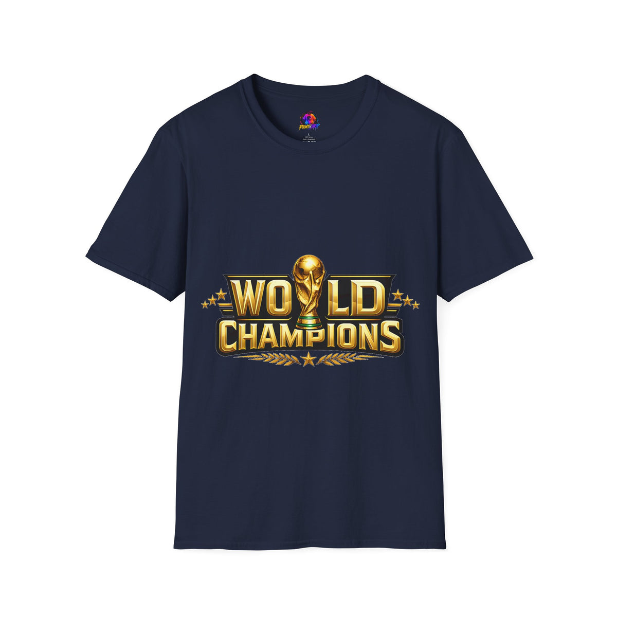 World Champions T-Shirt — Gold Trophy Sports Tee