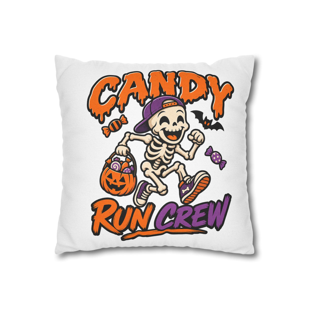 Candy Run Crew Halloween Pillowcase