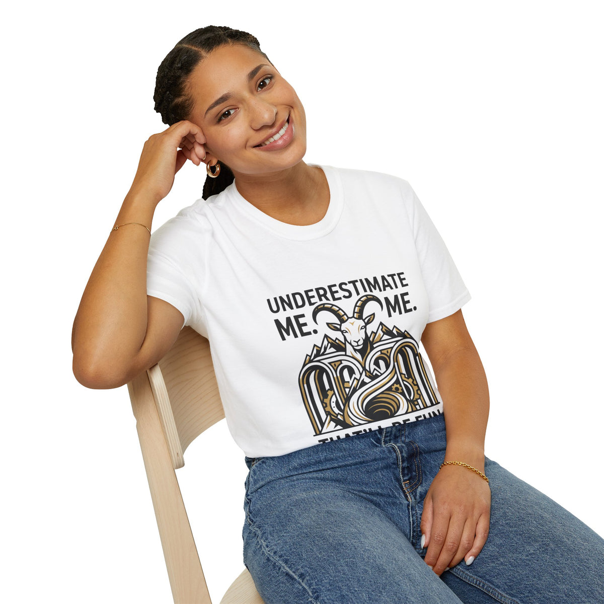 Capricorn 'Underestimate Me That'll Be Fun' T-Shirt