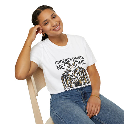 Capricorn 'Underestimate Me That'll Be Fun' T-Shirt