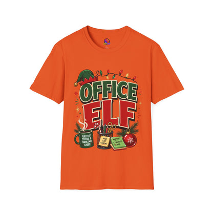 Office Elf T-Shirt — Funny Christmas Work Holiday Tee
