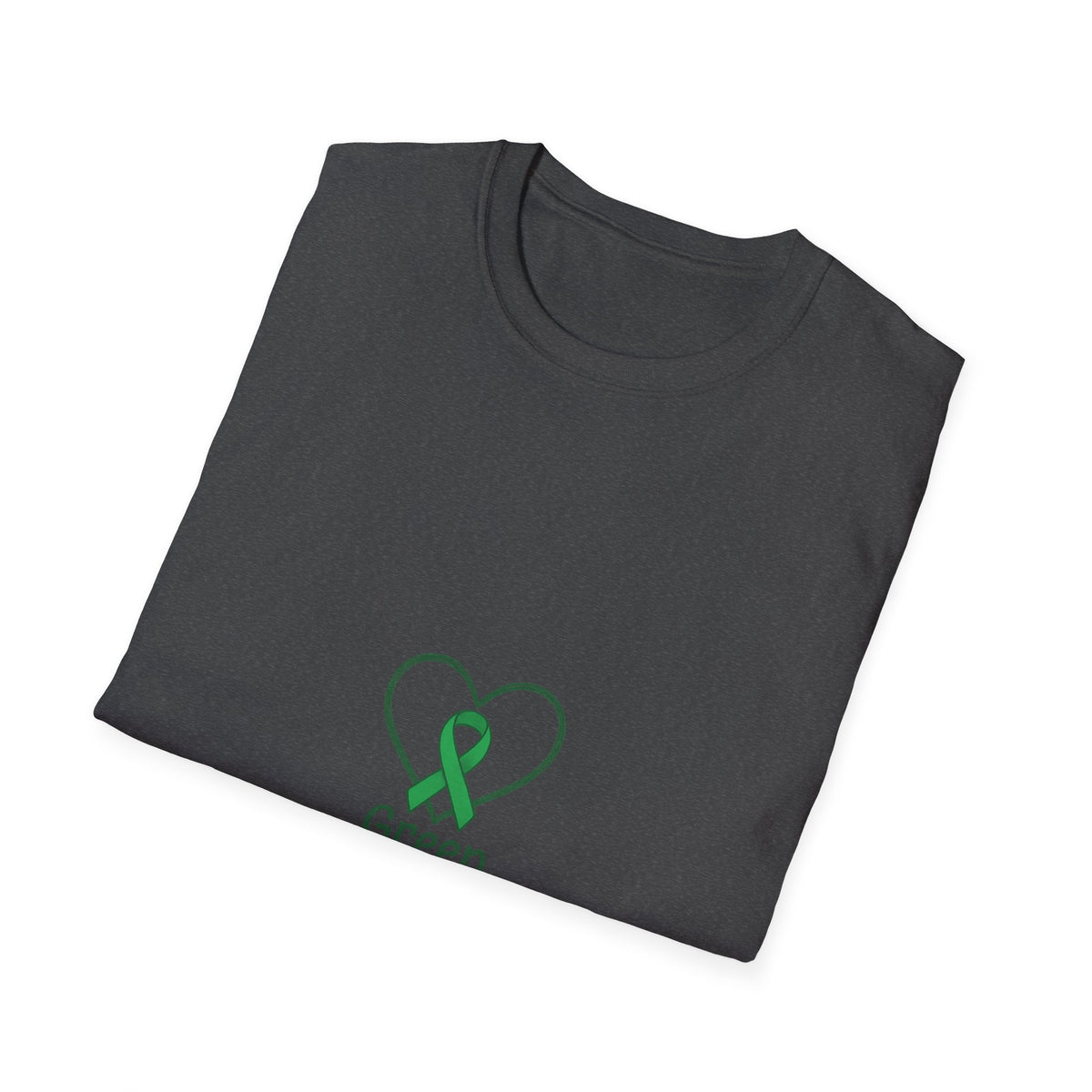 Green Ribbons Open Hearts Graphic Tee, Cute Mental Health Awareness T-Shirt - Trending Now - September 2026