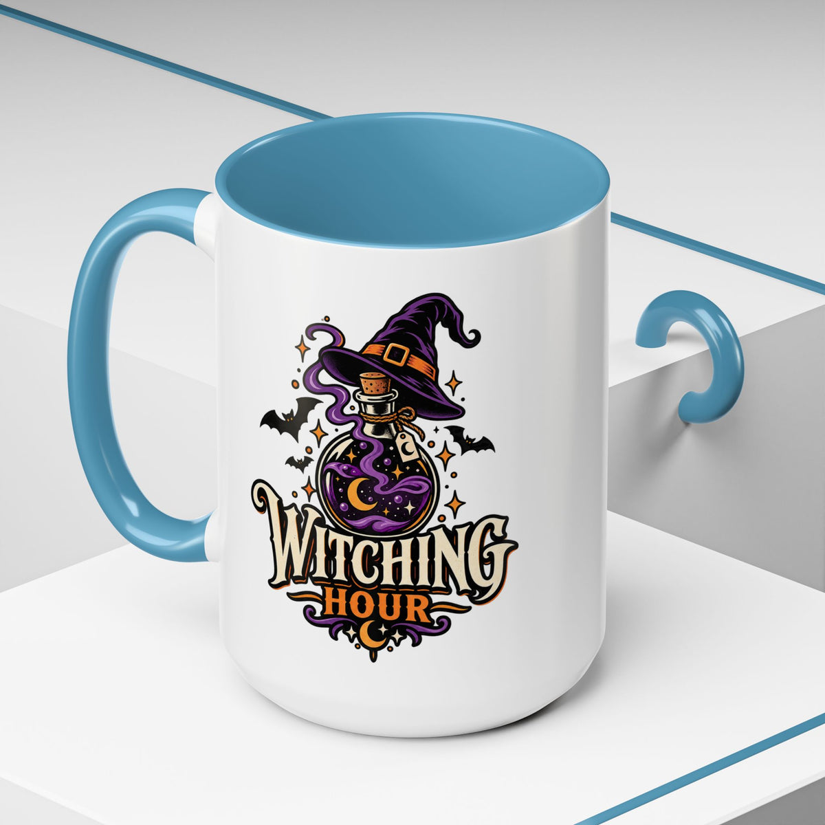 Witching Hour Coffee Mug — Halloween Witch Potion Accent Mug (11/15oz)