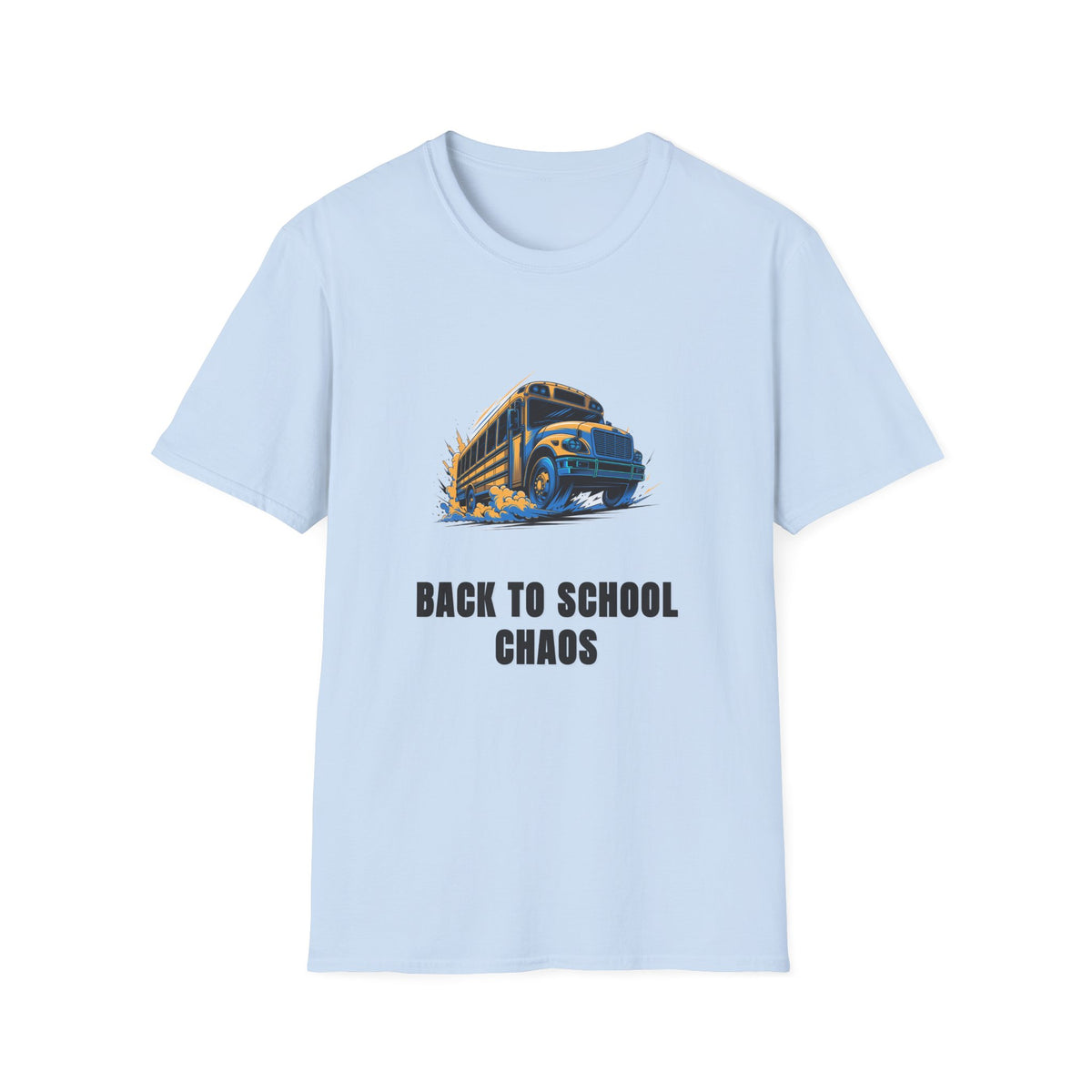 Back to School Chaos T-Shirt — Graphic School Bus Tee - Trending Now - August 2026