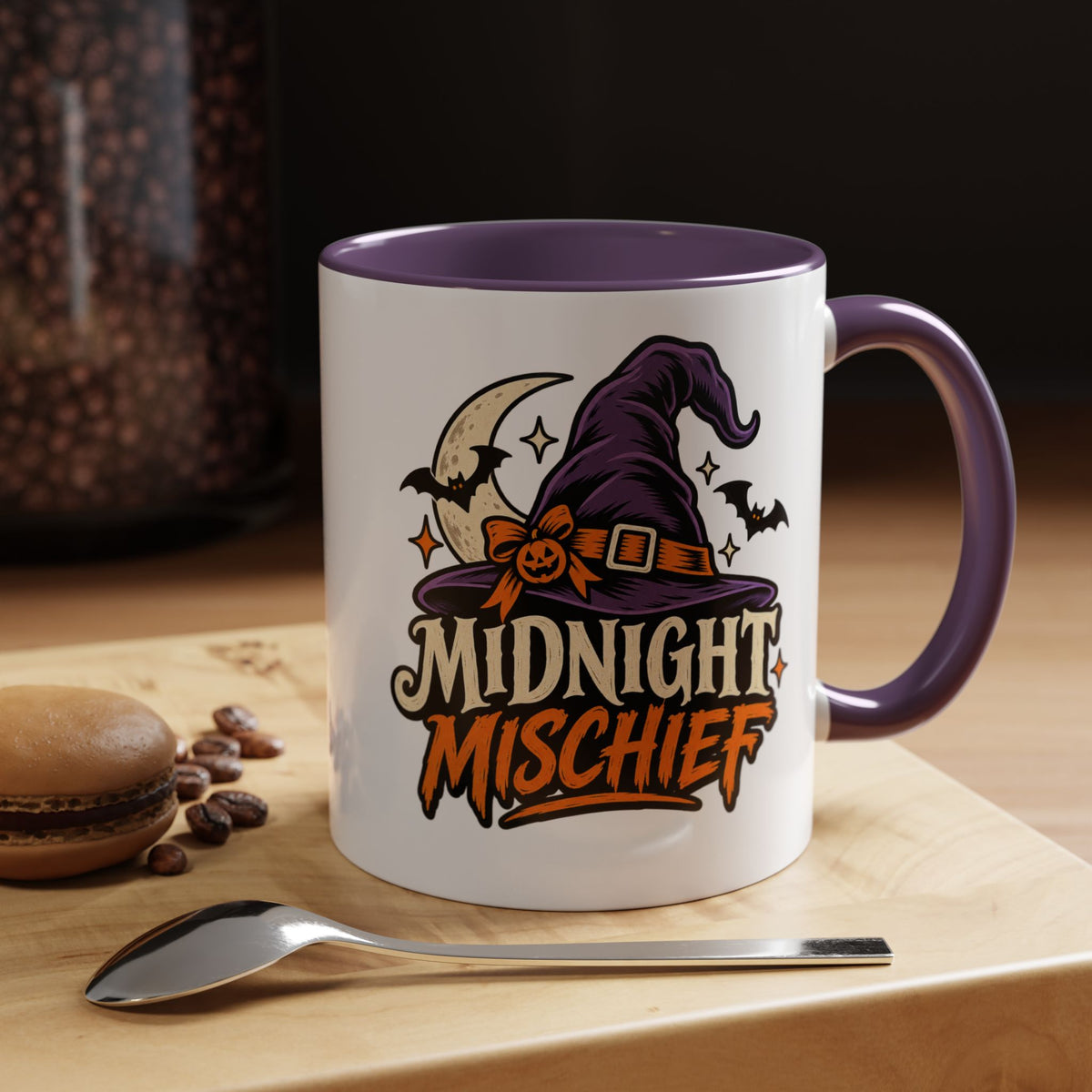 Midnight Mischief Halloween Coffee Mug — Accent 11/15oz