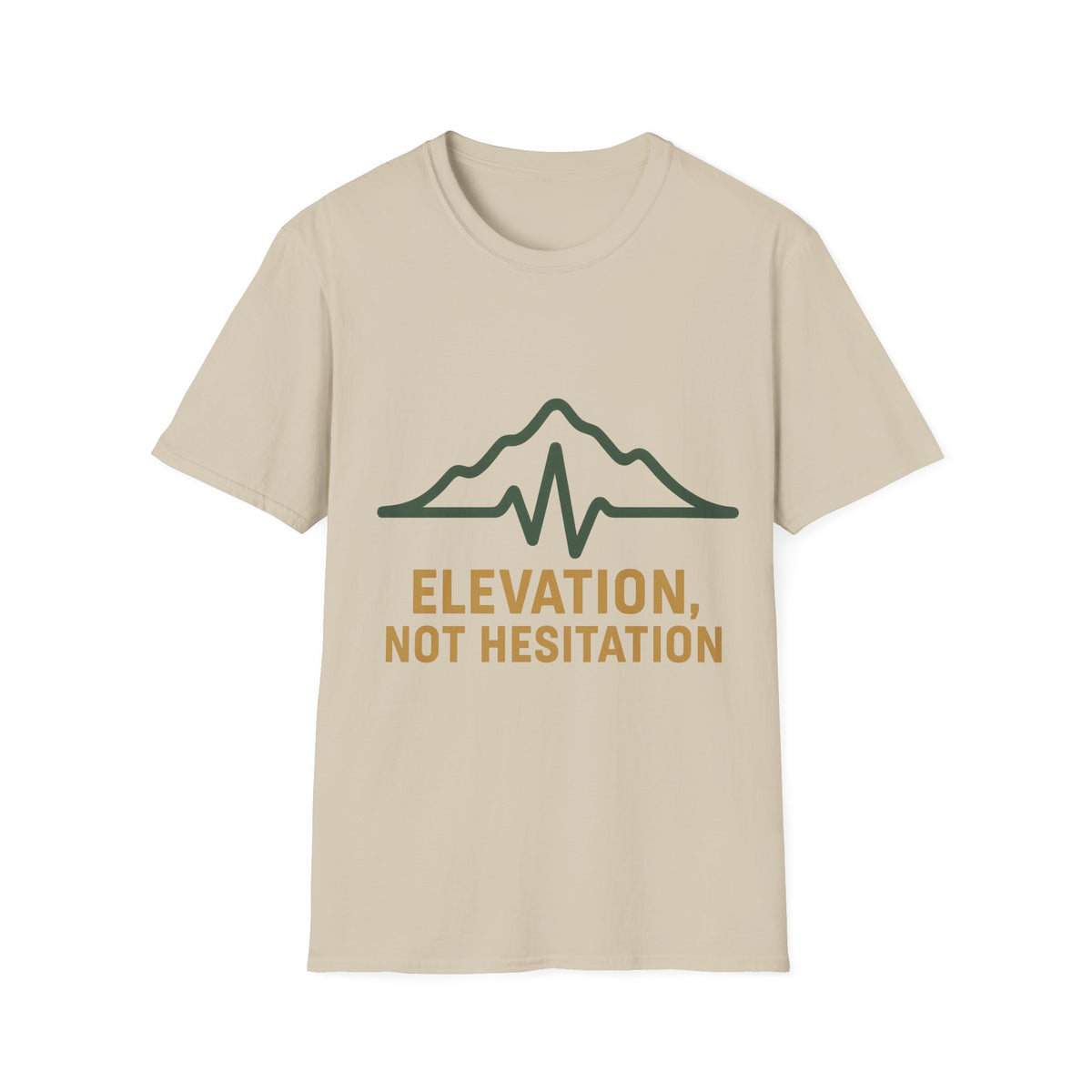 Elevation Not Hesitation Mountain T-Shirt — Adventure Outdoors Tee - Trending Now - September 2026