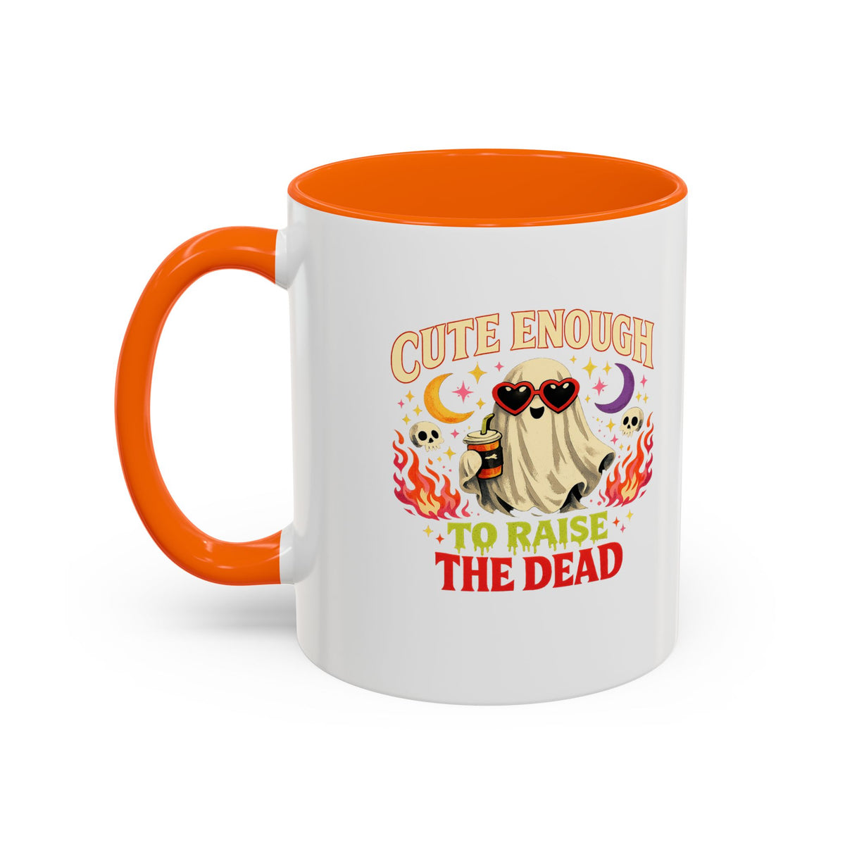Halloween  Cute Enough Accent Coffee Mug