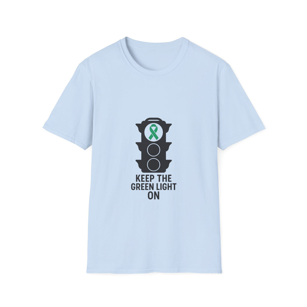 Keep the Green Light On T-Shirt – Mental Health Awareness Traffic Light Tee - Trending Now - October 2026