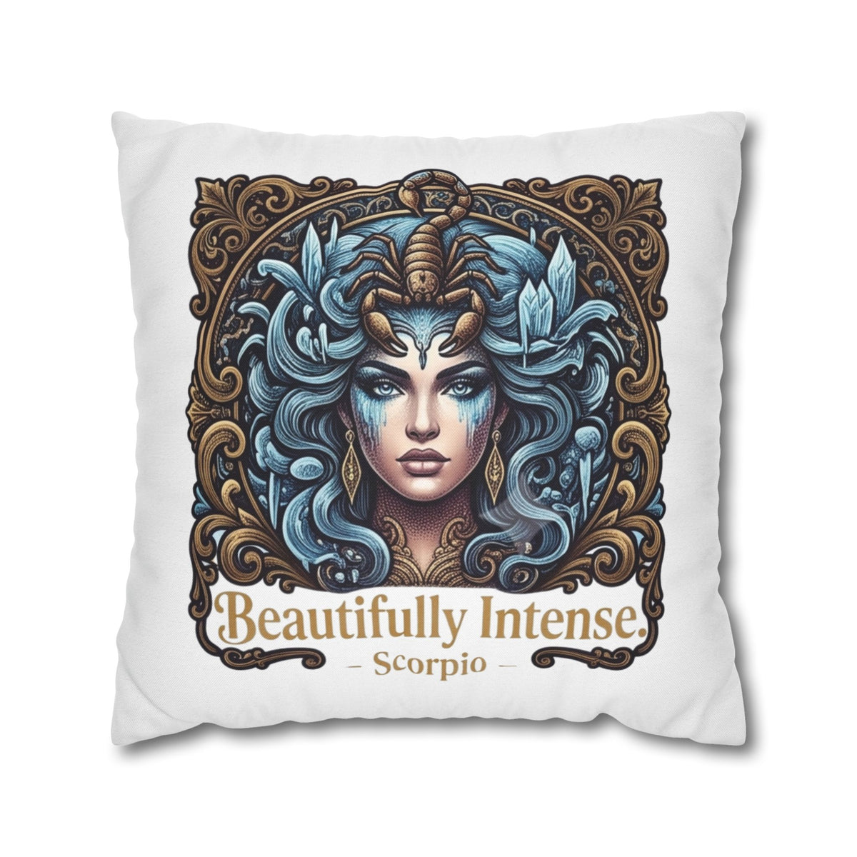 Scorpio 'Beautifully Intense' Decorative Pillowcase