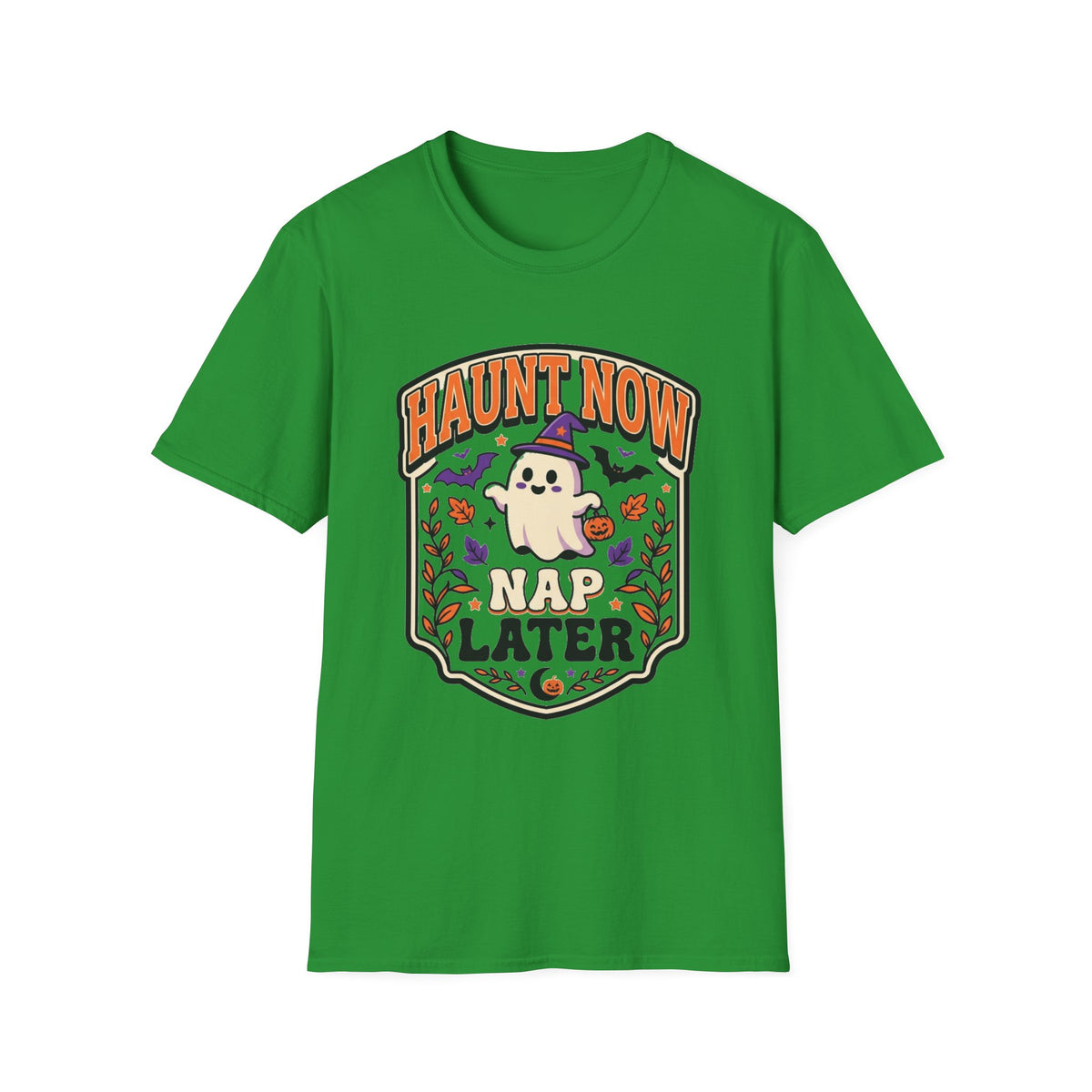 Haunt Now Nap T-Shirt – Cute Halloween Ghost Graphic Tee - Trending Now - August 2026