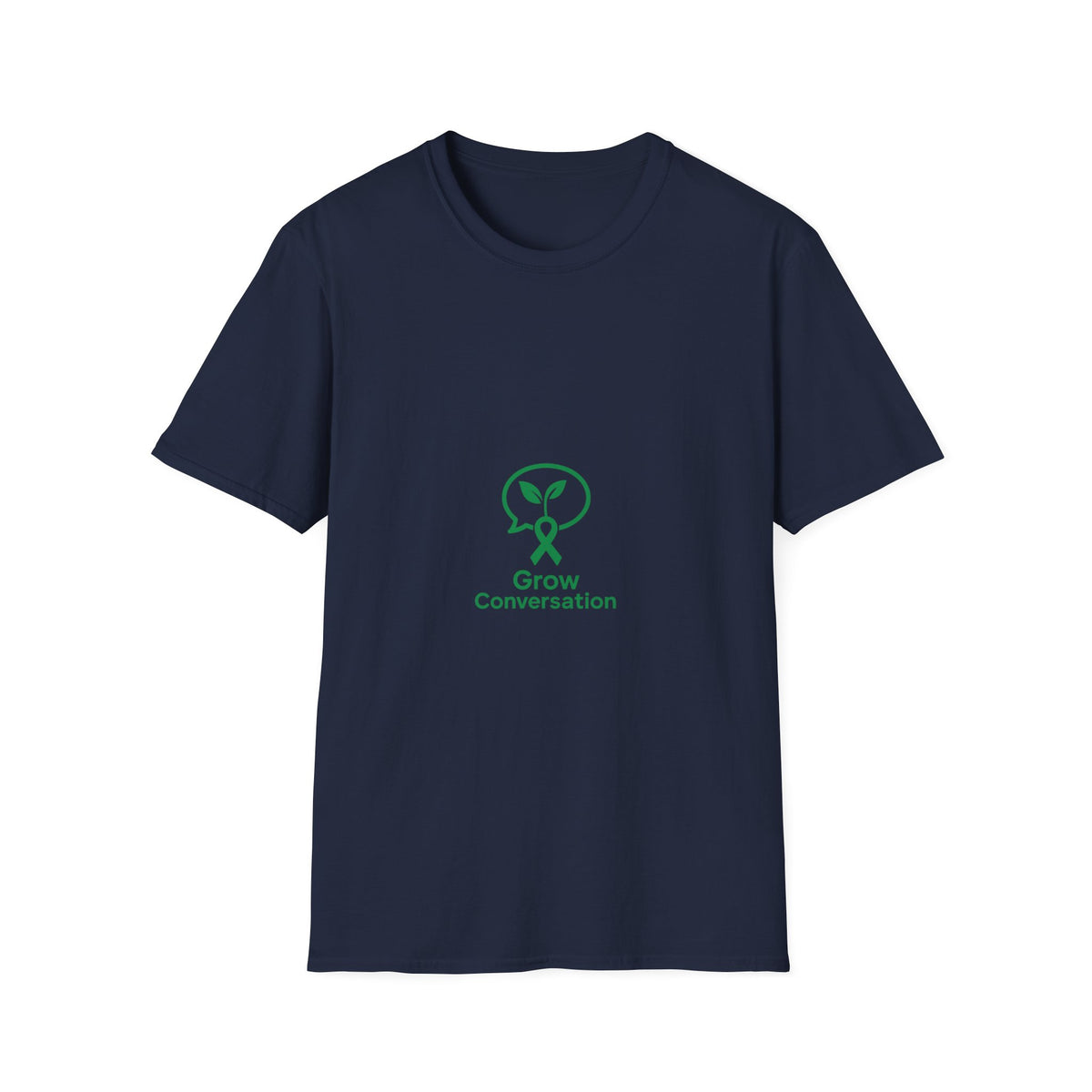 Grow Conversation Graphic Tee, Funny Mental Health Awareness Ribbon T-Shirt - Trending Now - September 2026