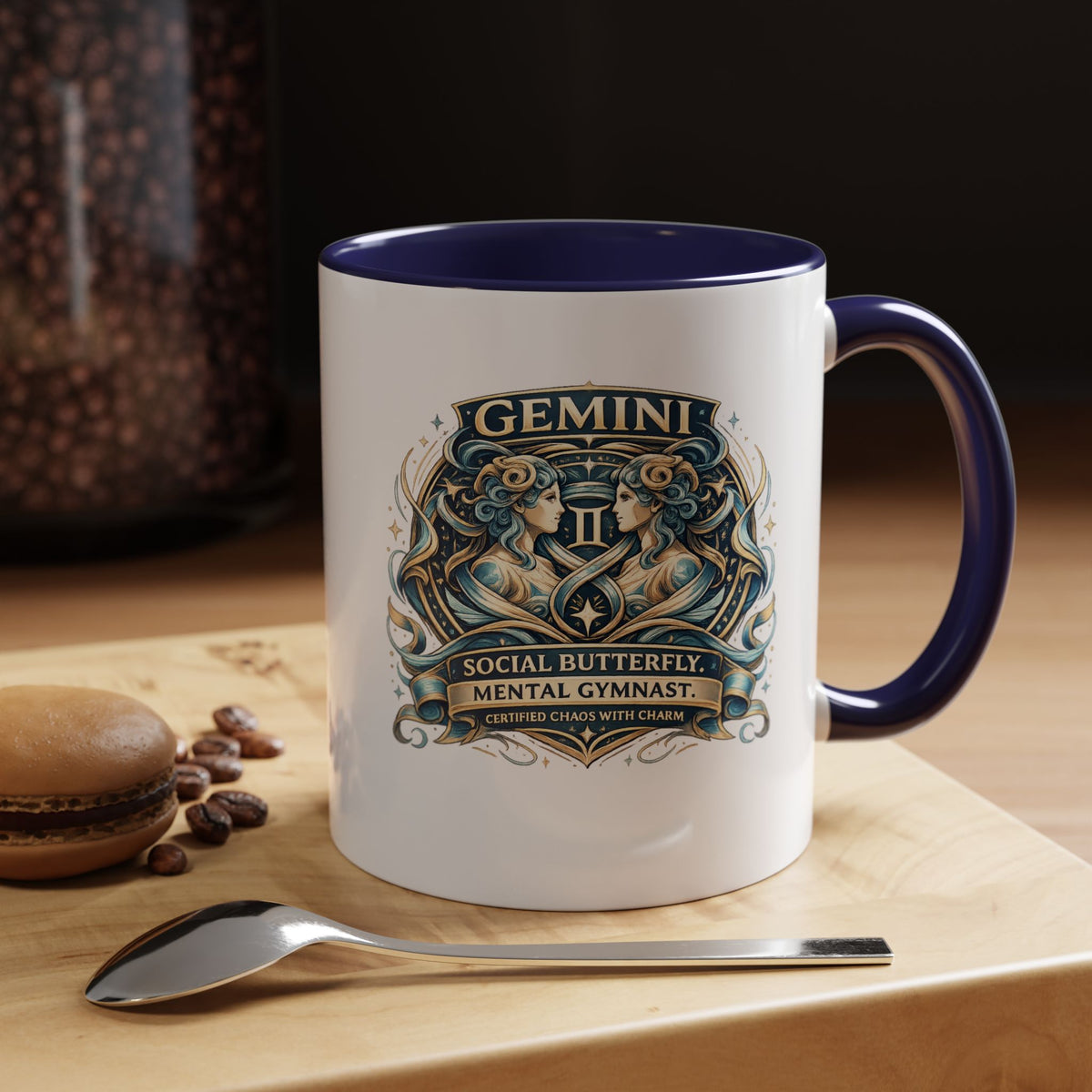 Zodiac  Gemini Accent Coffee Mug