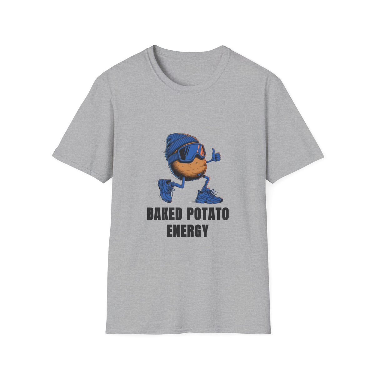 Baked Potato Energy T-Shirt — Cute Thumbs-Up Potato Graphic Tee - Trending Now - August 2026