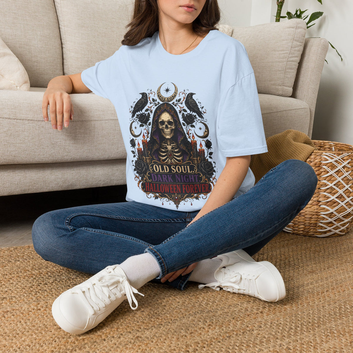 Halloween Old Soul Unisex Softstyle T-Shirt