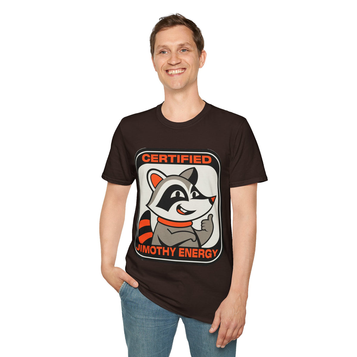 Certified Timothy Energies T-Shirt — Retro Raccoon Graphic Tee - Trending Now - August 2026