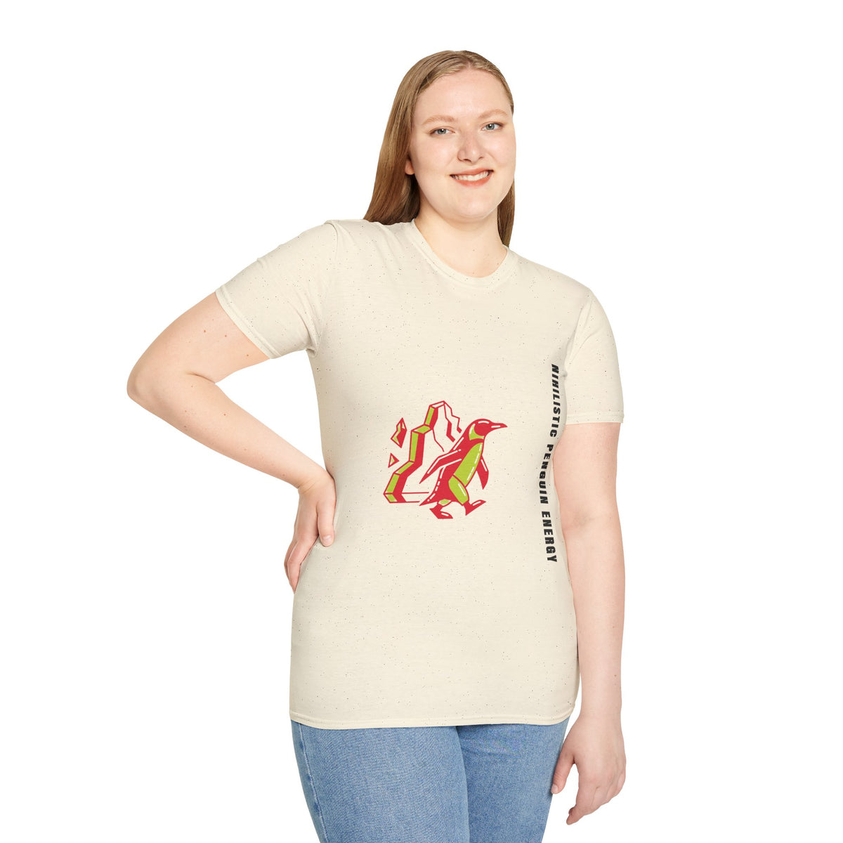 Penguin Mountains T-Shirt — Stylized Colorblock Penguin Graphic Tee - Trending Now - September 2026
