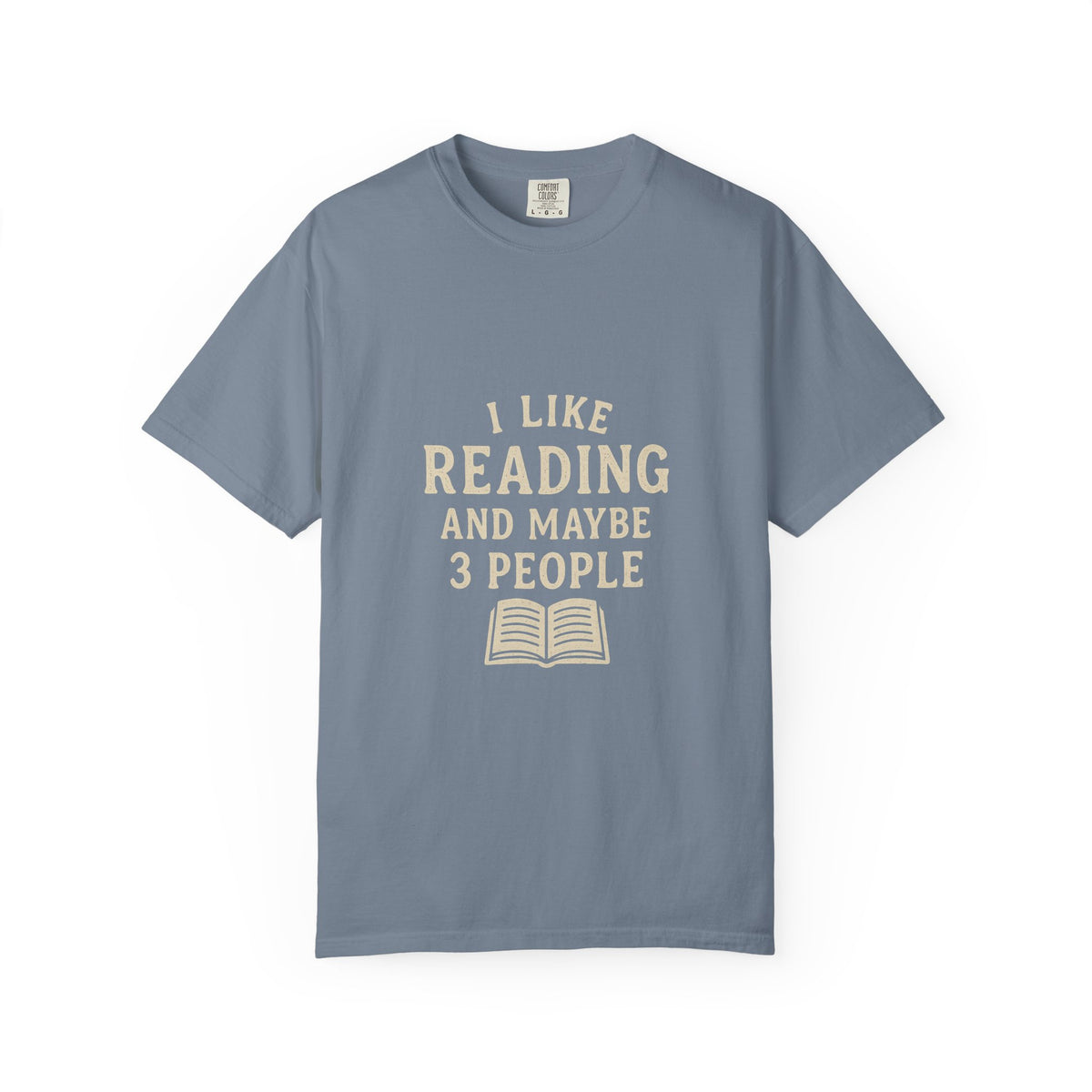Reading Lover T-Shirt — "I Like Reading and Maybe 3 People" Book Lover Tee - Trending Now - October 2026
