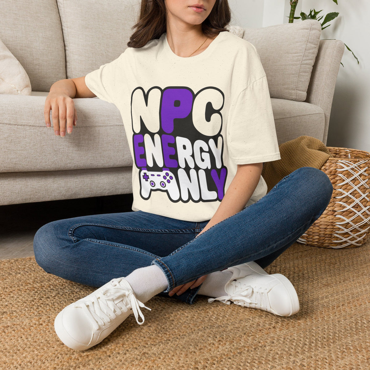 NPC Energy Only T-Shirt — Gamer Graphic Tee - Trending Now - August 2026