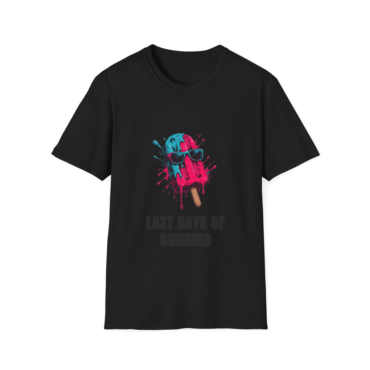 Last Days Of Summer Popsicle Tee - Vibrant Melting Ice Cream Graphic T-Shirt - Trending Now - September 2026