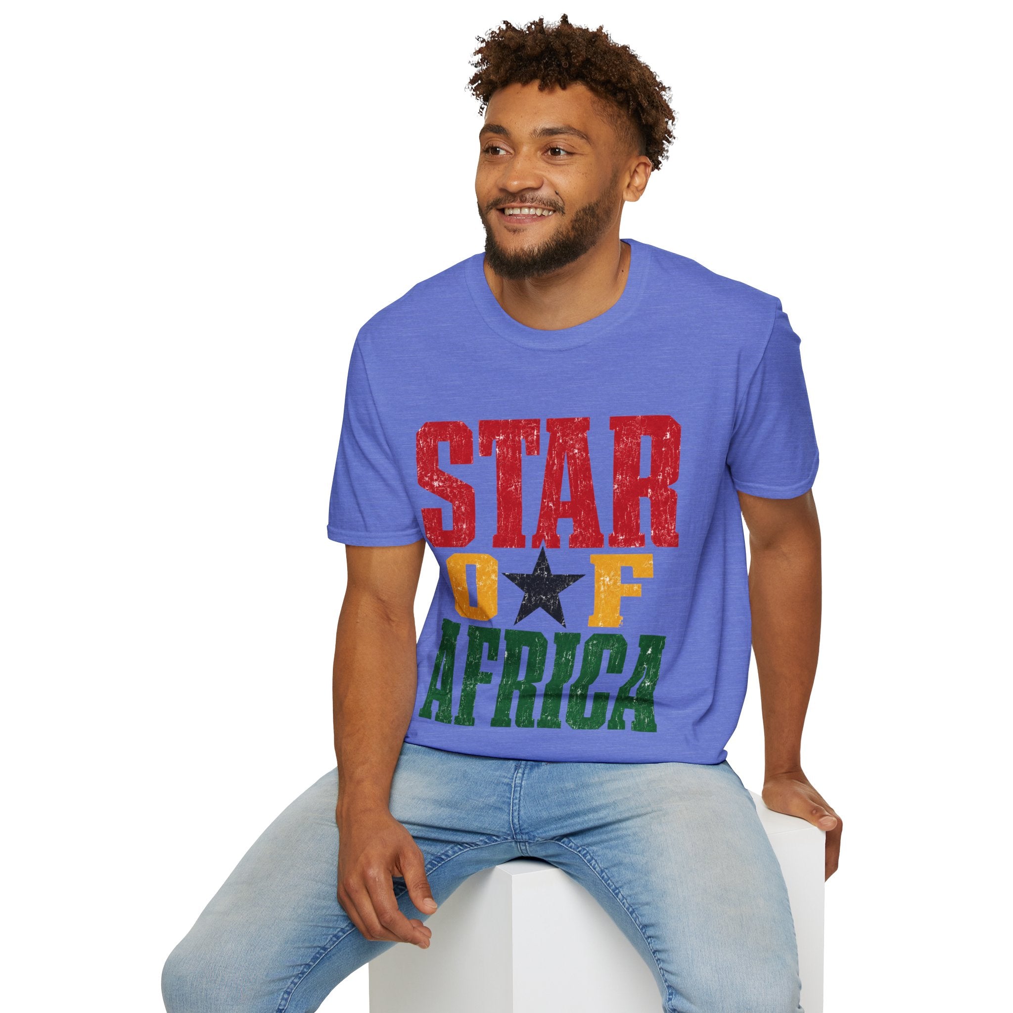 Ghana Star of Africa T-Shirt — Retro Pan-African Graphic Tee