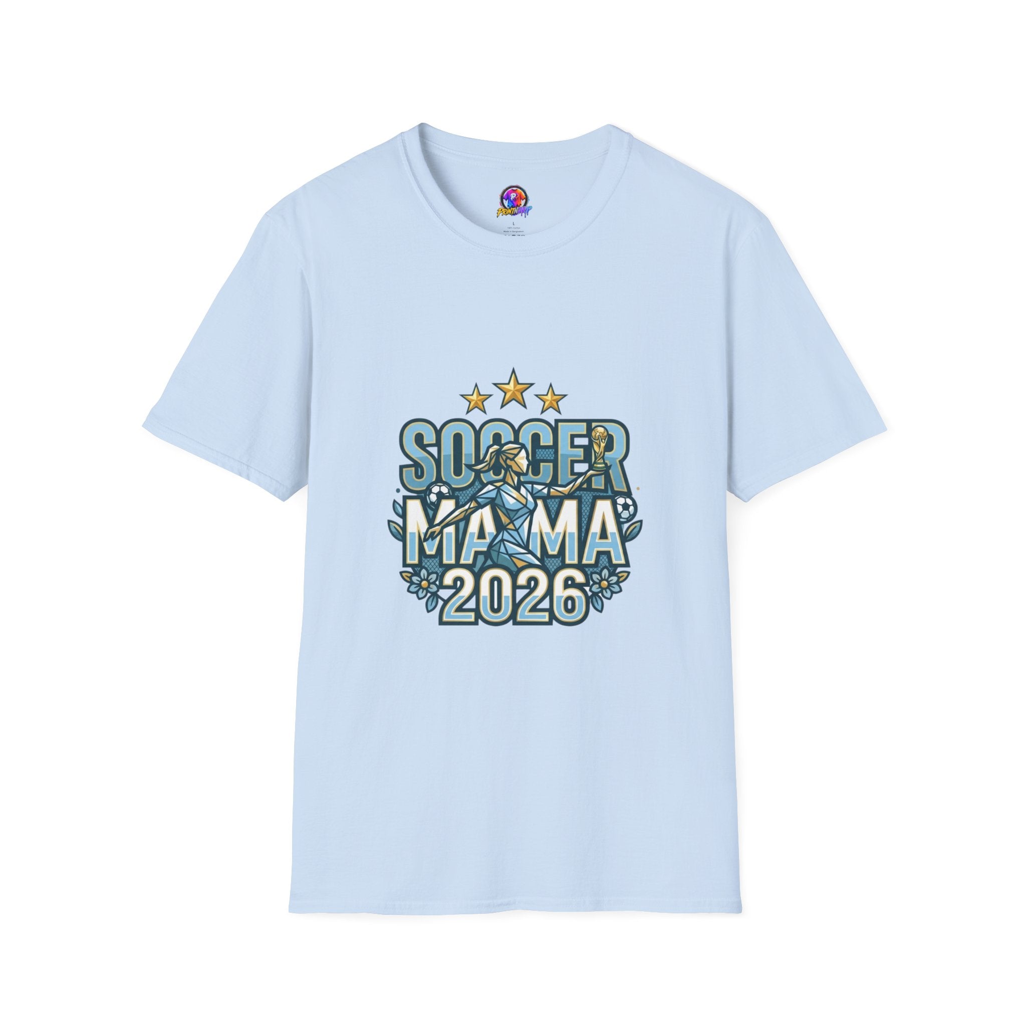 Soccer Mama 2026 T-Shirt — Women's Supporter Mom Tee