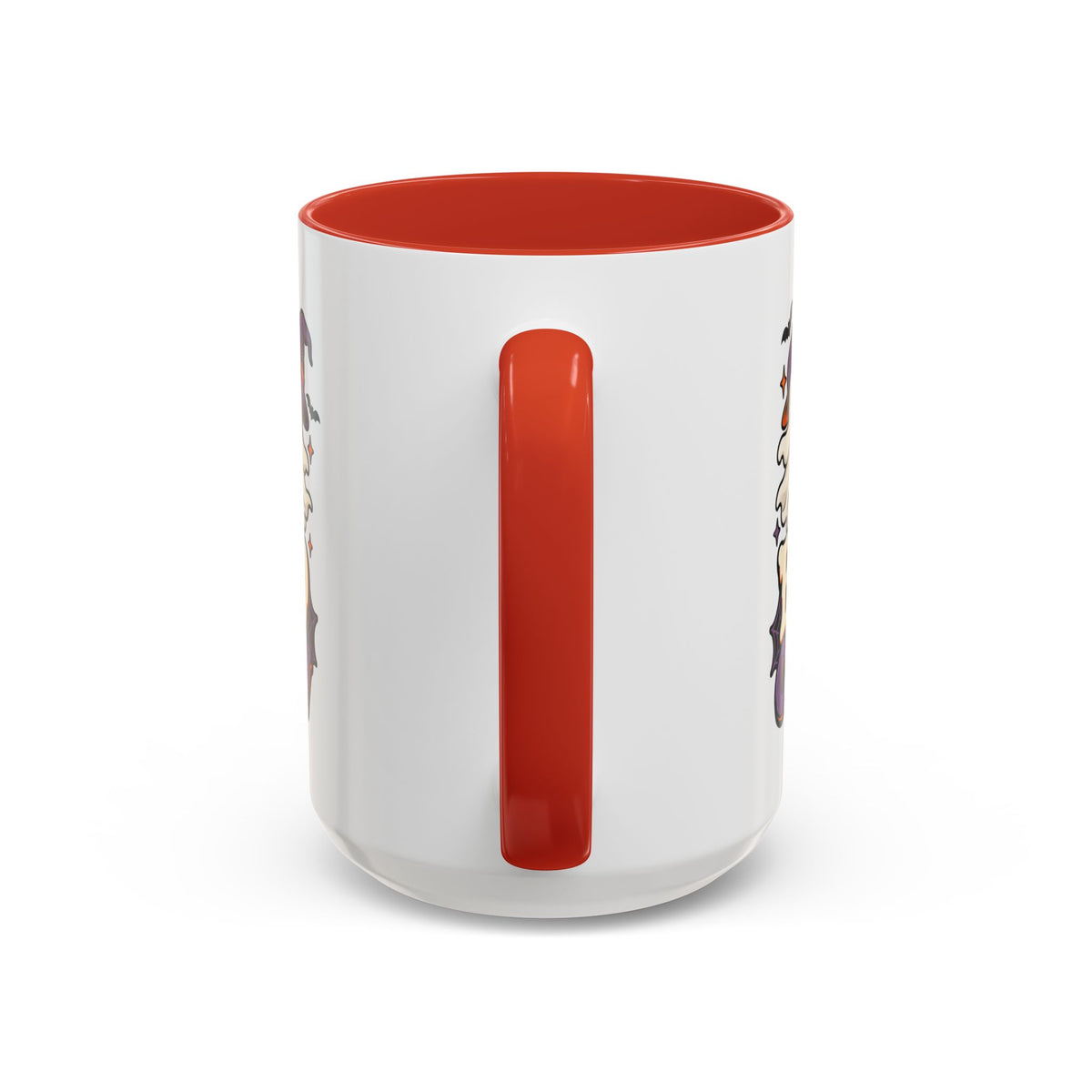 Boo Crew Halloween Accent Coffee Mug — Cute Ghosts & Jack-O'-Lantern Design (11/15 oz)