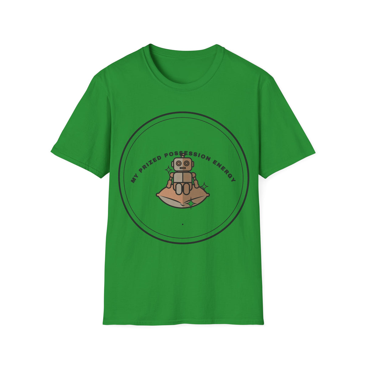T-Shirt — 'Vaporized Possession Energy' Robot Graphic Tee - Trending Now - September 2026