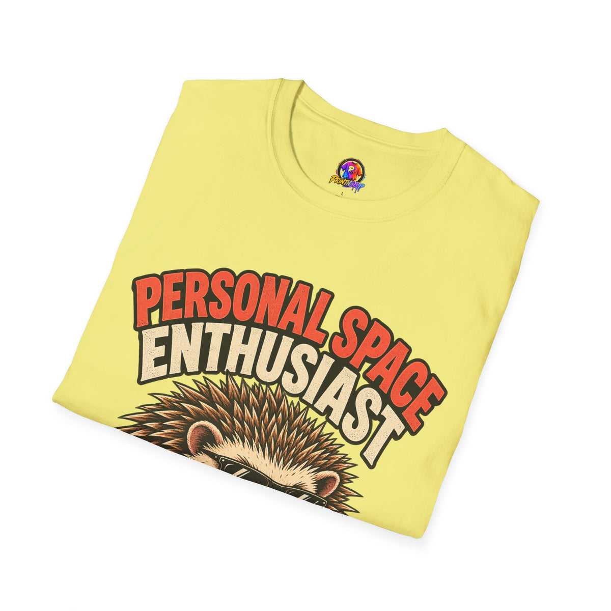 Personal Space Enthusiast T-Shirt — Funny Hedgehog Graphic Tee