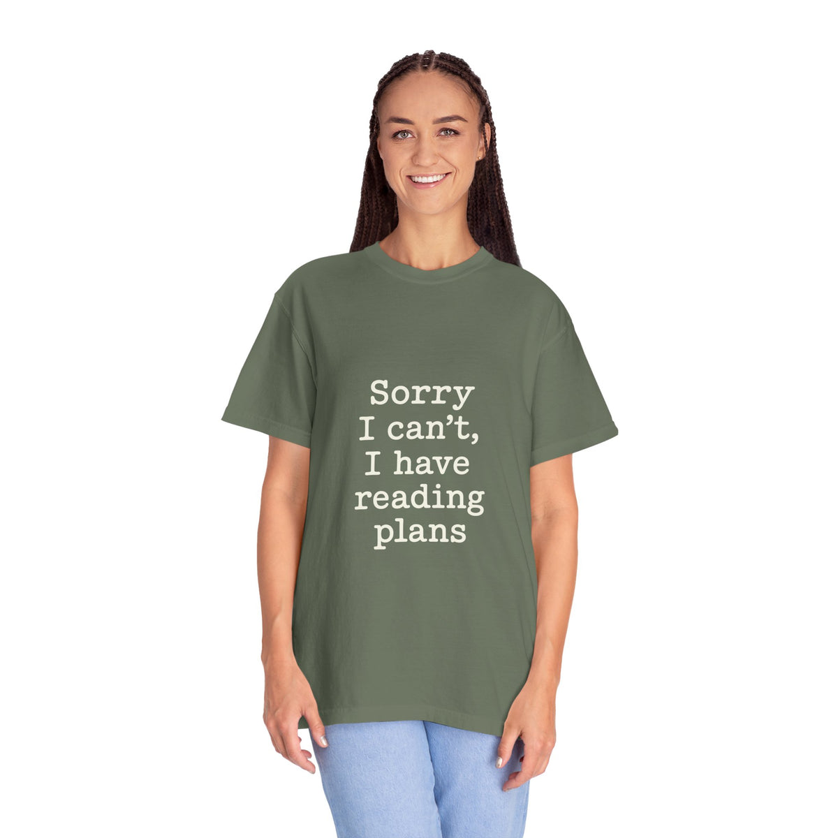 Reading Plans T-Shirt — "Sorry I Can't, I Have Reading Plans" Book Lover Tee - Trending Now - October 2026