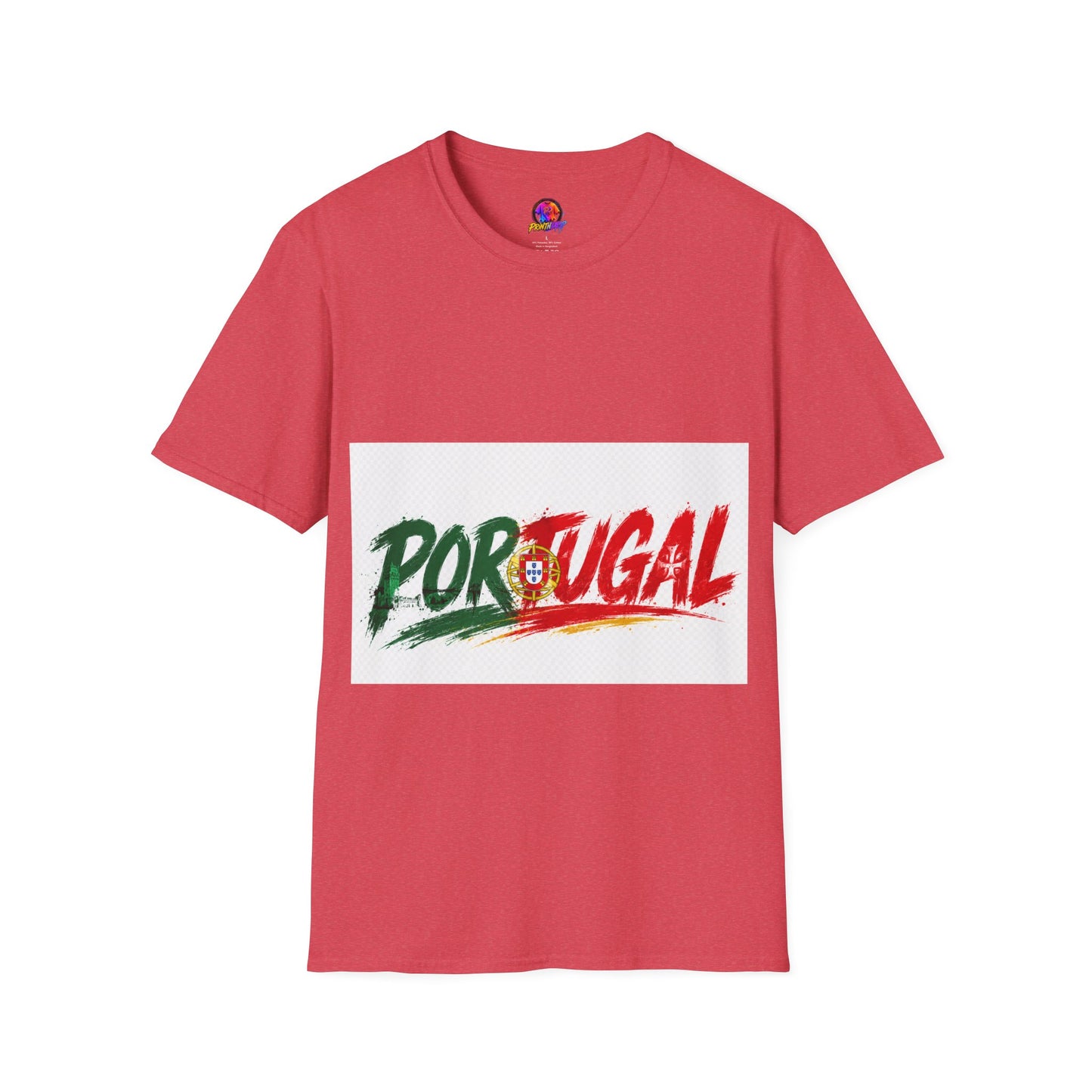 Portugal Flag Script T-Shirt — Portuguese Pride Tee