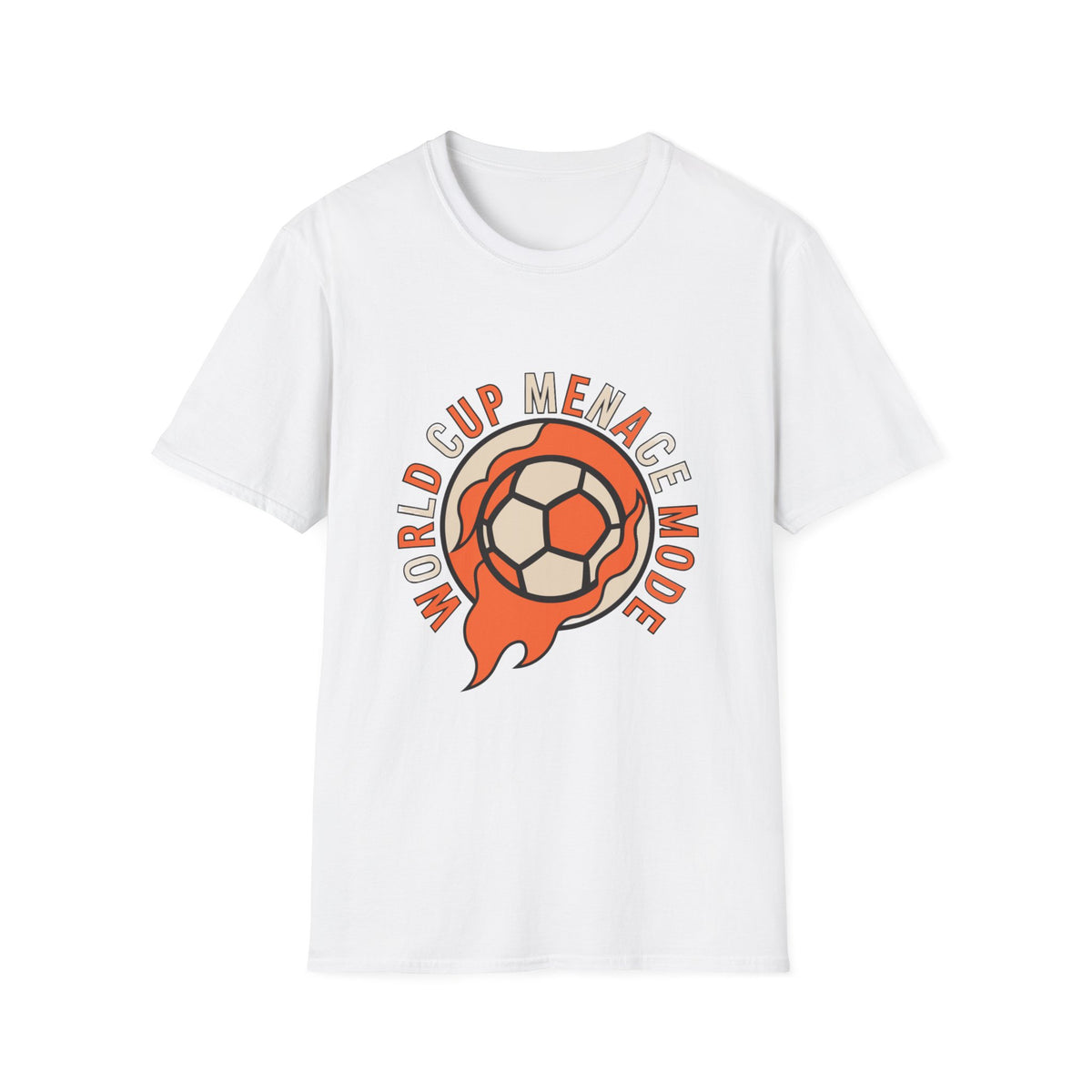 Soccer “World Cup Menace Mode” Graphic T-Shirt  - Trending Now - August 2026