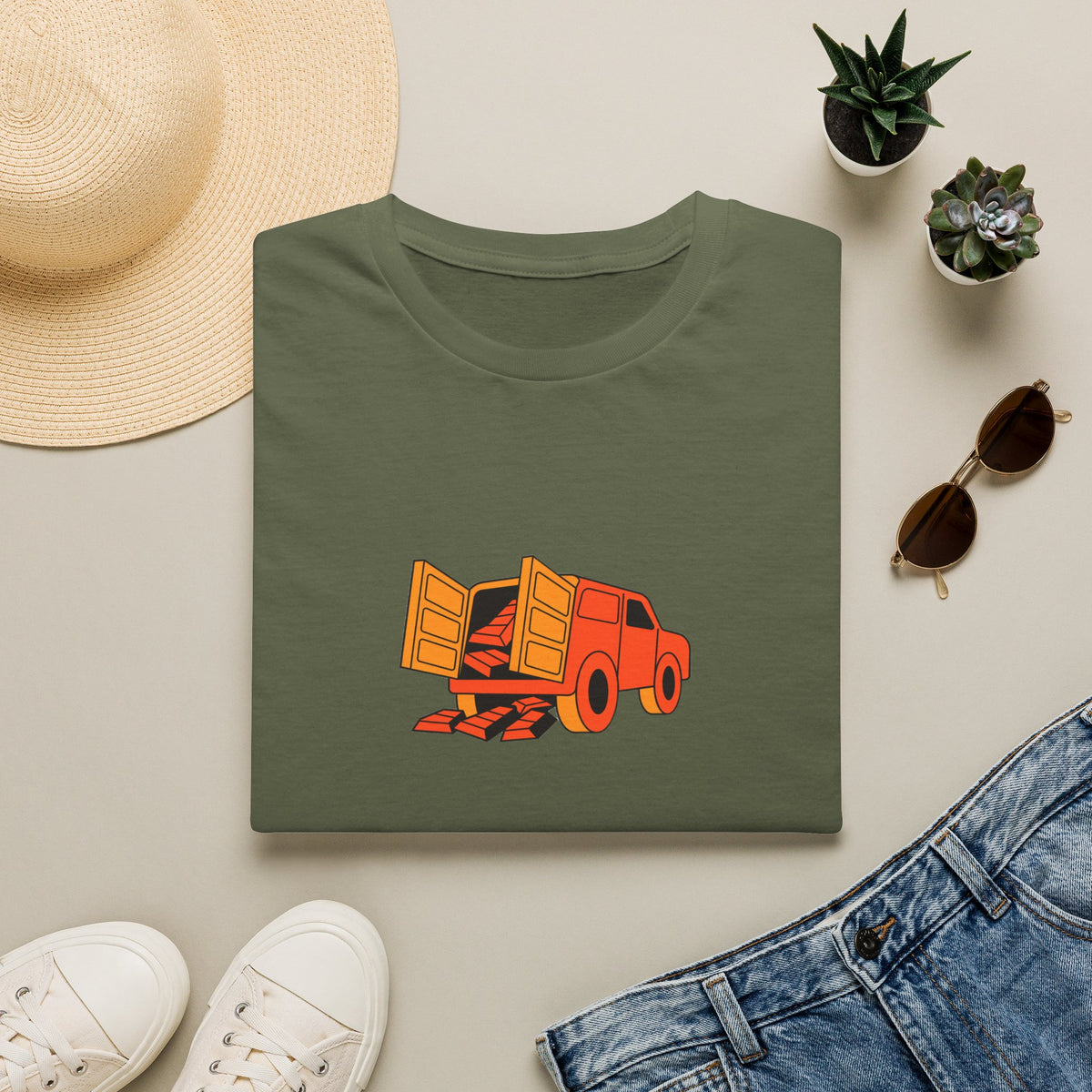 T-Shirt — "Pancollectest Crime Ever" Truck Graphic Tee - Trending Now - September 2026