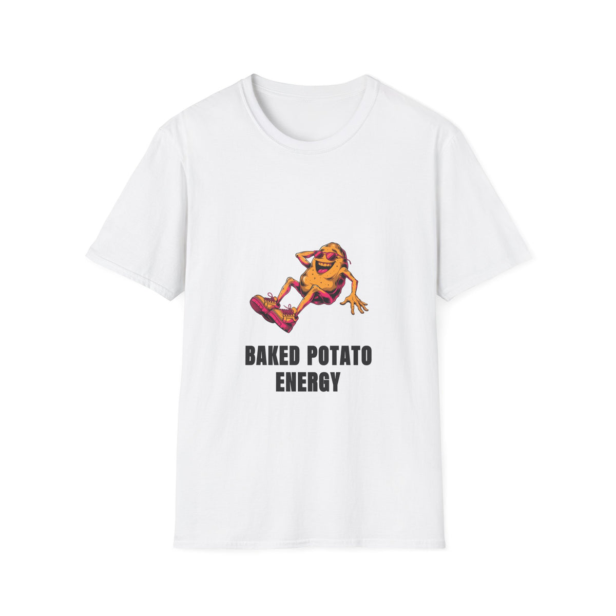 Baked Potato Energy T-Shirt — Funny Potato Graphic Tee - Trending Now - August 2026