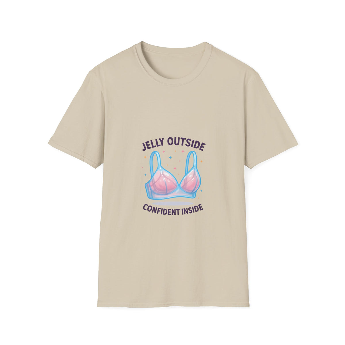 T-Shirt — "Jelly Outside, Confident Inside" Bikini Illustration- Trending Now - October 2026