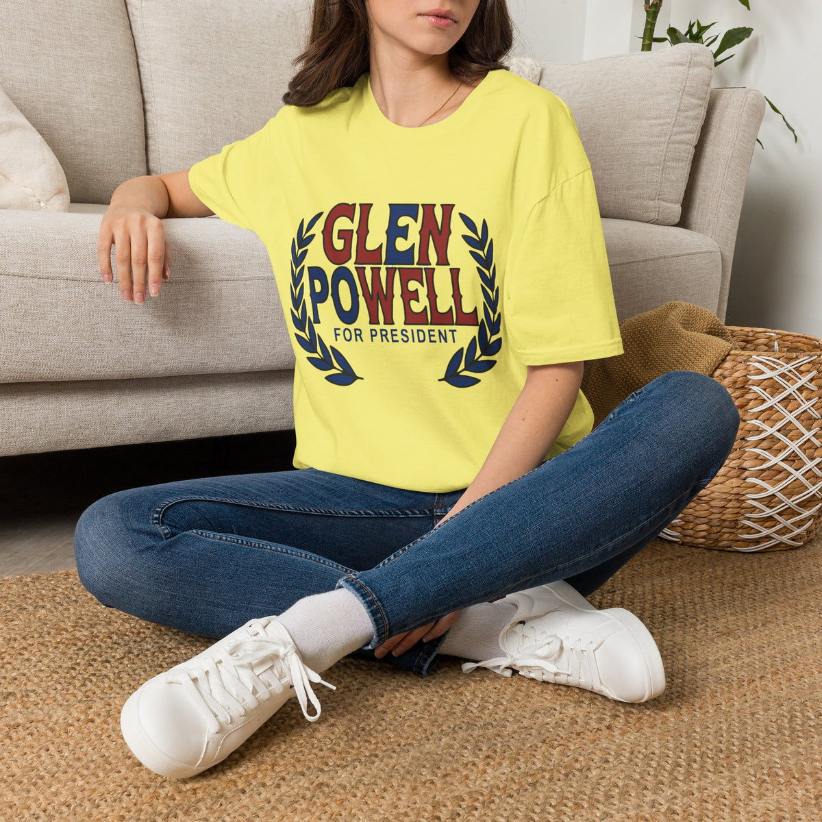 Glen Powell For President Campaign T-Shirt - Trending Now - August 2026
