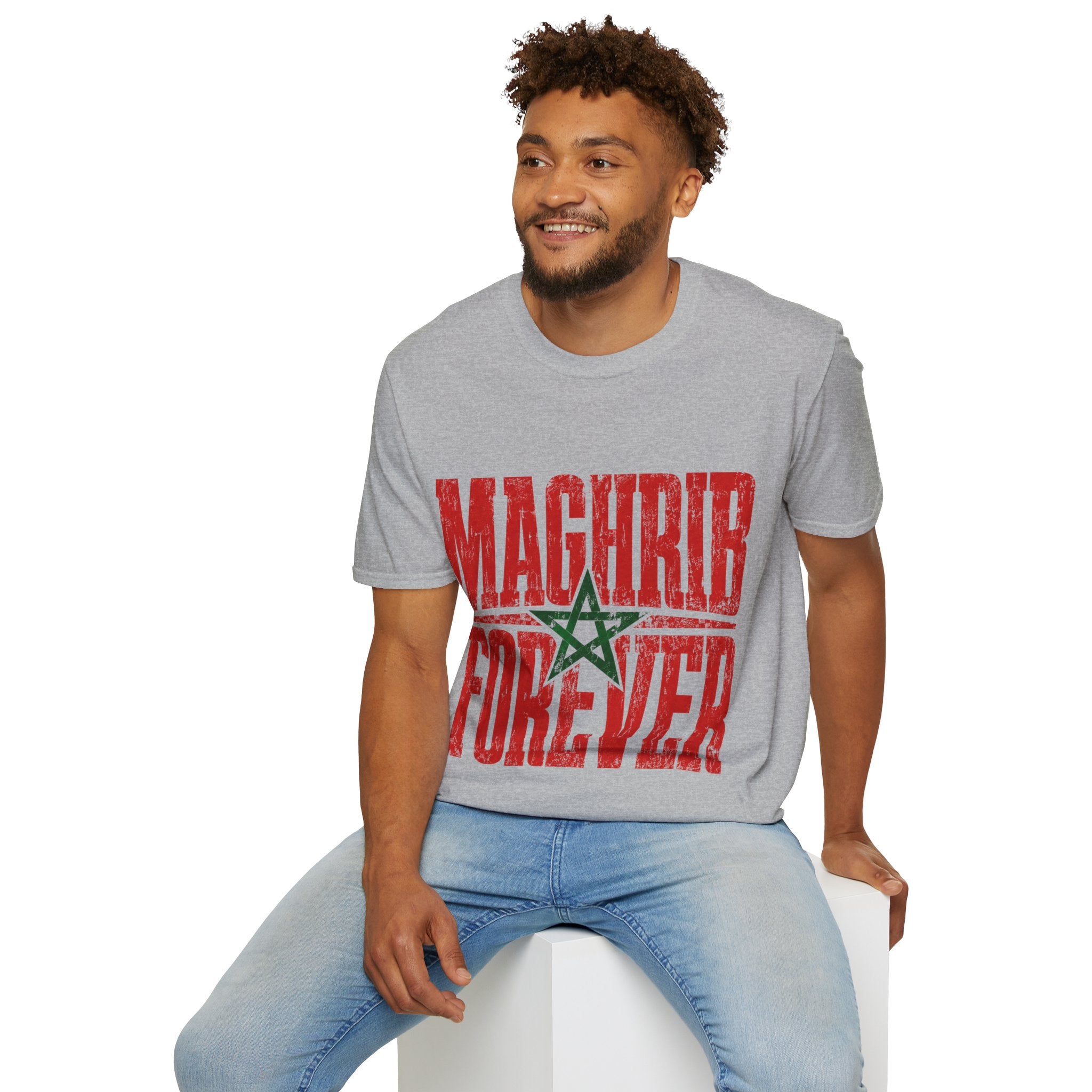 Morocco T-Shirt — Maghrib Forever Moroccan Flag Graphic Tee