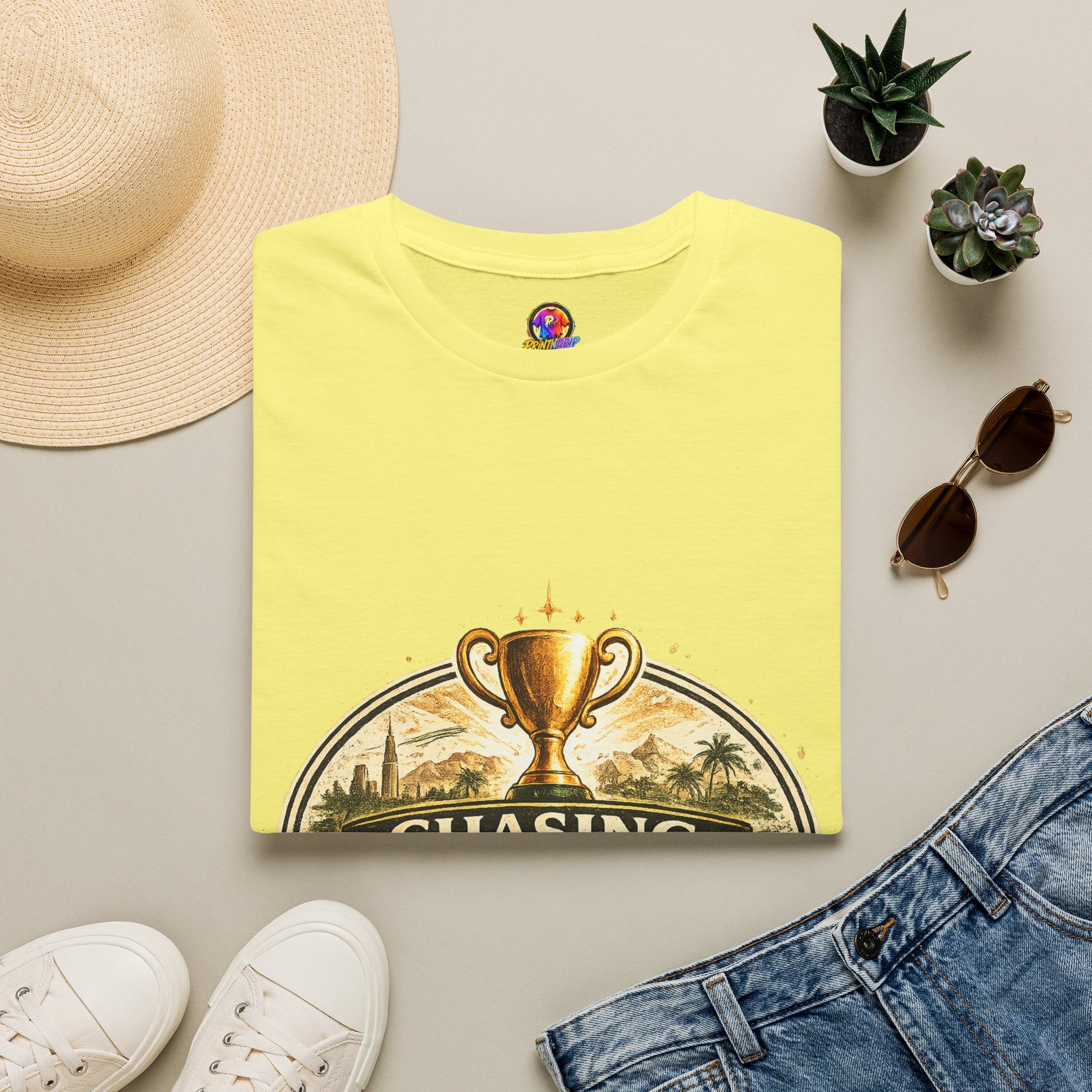 T-Shirt — Chasing Trophies Vintage Trophy Graphic Tee