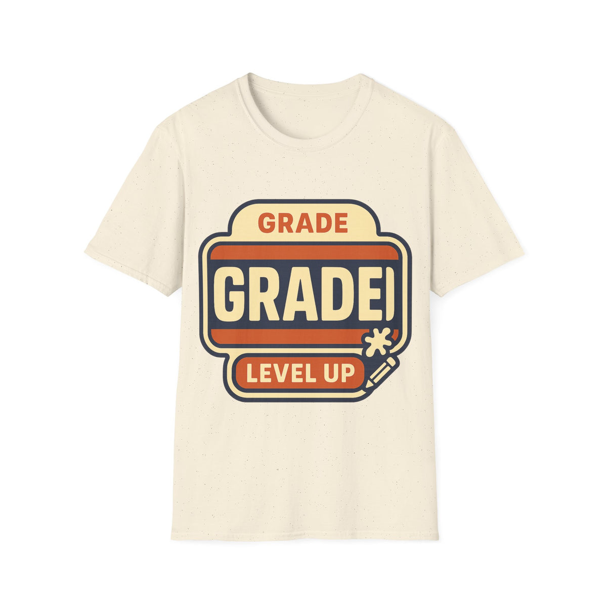 Grade Up Retro Badge T‑Shirt — "GRADE! LEVEL UP" Gamer Teacher Gift - Trending Now - August 2026