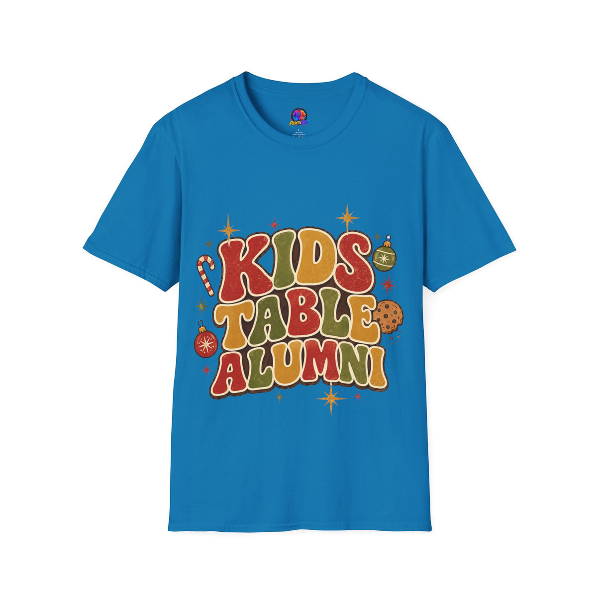 Kids Table Alumni T-Shirt — Retro Holiday Family Dinner Tee